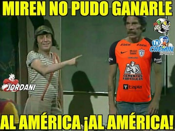 Los memes celebran la victoria del América