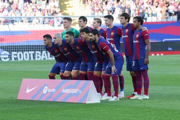 Once inicial del Barcelona