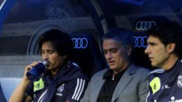 Karanka, junto a Mourinho.