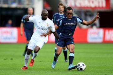 Claude Makelele y Edgar Davids.