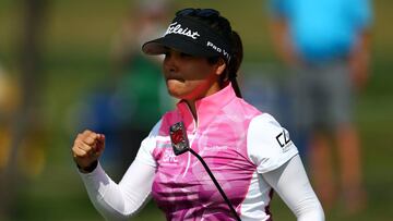 La colombiana Uribe, en cabeza; Luna Sobrón, a 5 golpes