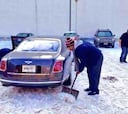 Derrick Rose y sus problemas con la nieve de Chicago