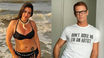 Aída Nízar y Rocco Siffredi 'se ponen traviesos' en la televisión italiana