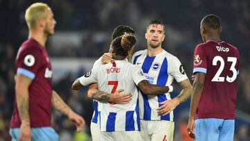 El Brighton doblegó en su estadio al West Ham de Pellegrini.