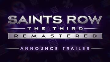 Saints Row The Third Remastered, trailer de anuncio