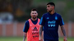 Leo Messi’s Argentinian teammate Cristian Romero talks about how great it is that Messi is feeling good as they look to play Paraguay and Peru this weekend.