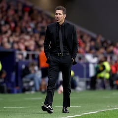 Simeone: “Es imposible convencer a un futbolista de su suplencia”