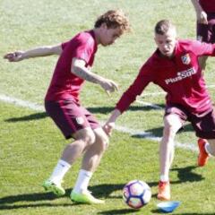 El Atleti se prepara para Granada