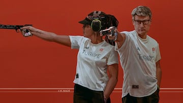 El arte inspirado en Yusuf Dikec, el John Wick turco