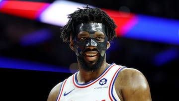 In an injury-disrupted season, Embiid has played just eight times for the Philadelphia 76ers in 2024-25.