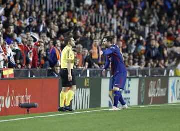 Gol no concedido a Messi: el balón entró completamente