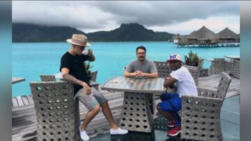 Así era la amistad entre Justin Bieber y Floyd Maywether Jr.