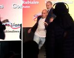 Eggs thrown at former Spanish Soccer Federation President Rubiales during book launch