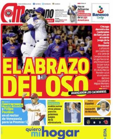 Portadas de la prensa extranjera