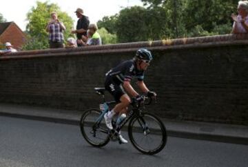 El británico del SKY, en forma tras ganar el Tour de los Alpes, colidera el equipo inglés junto a Mikel Landa.