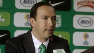 Juan Carlos de la Cuesta, presidente de Atlético Nacional.