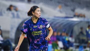 Kiana Palacios of America during the 4th round match between San Diego Wave and America as part of the Concacaf W Champions Cup at Snapdragon Stadium on October 16, 2024 in San Diego, California, United States.