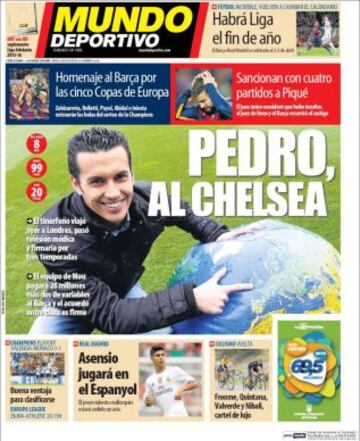 Portadas de la prensa deportiva