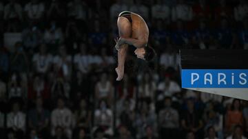 Randal Willars rozó la medalla en la plataforma 10 m de París 2024