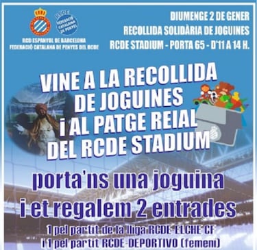 El Espanyol y su espíritu de ONG