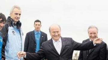<b>¡MÍO! </b>Blatter y la FIFA han vetado la difusión de imágenes del Mundial de Alemania.