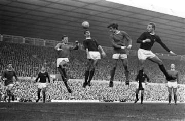 Partido contra el Arsenal en 1967.  