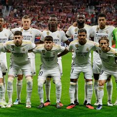 1x1 del Real Madrid en el derbi: una defensa sin defensa