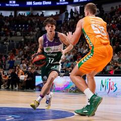 El Unicaja ata a Saint-Supéry hasta 2028