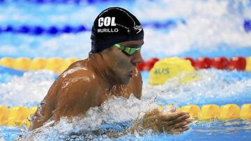 Murillo clasifica a semifinal de natación en 100m pecho