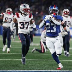 Patriots cierran la pretemporada con dura derrota ante Giants