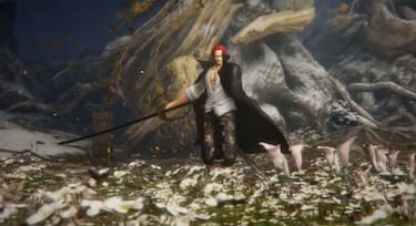 Elden Ring y el mod de One Piece que transforma a Malenia en Shanks y a Radhan en Kaidou