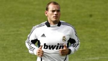 <b>REAL MADRID</b> Wesley Sneijder.