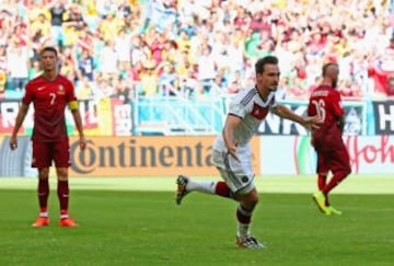 Mats Hummels celebra el 2-0.