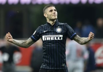 6. Mauro Icardi (Inter) suma 18 goles en la Serie A. 