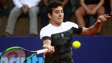 Christian Garín debutó con sólido triunfo en la temporada 2019