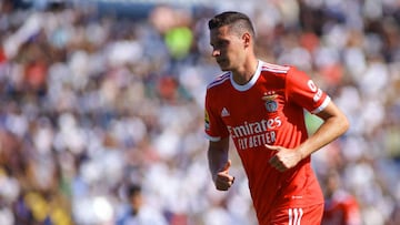 Julian Draxler, jugador del Benfica, debuta con el equipo portugués.