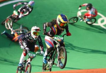 Mariana la reina del BMX gana oro olímpico