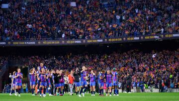 Less than a month on from the record-breaking attendance against Real Madrid, an unprecedented 91,648 were at the Camp Nou to see Barça thump Wolfsburg.