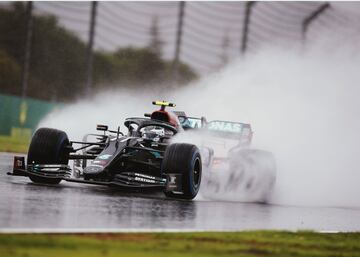 El piloto de Mercedes Valtteri Bottas. 