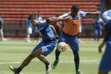 Juan Fernando Quintero ya entrena con el DIM