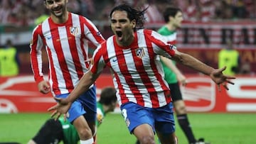 Doblete de Falcao en la final de Europa League 2011/2021