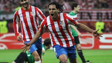 Falcao frente Athletic, rival de grandes recuerdos en España
