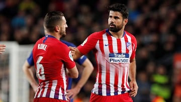 Diego Costa se aleja del Atleti