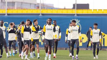 08/01/25 VILLARREAL ENTRENAMIENTO GRUPO
