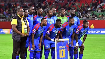 La RD Congo antes de enfrentarse a Nigeria.