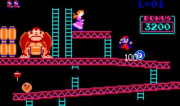 Donkey Kong conquistó las recreativas.