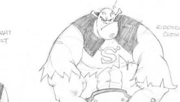 Publican el arte conceptual de un juego de lucha de Shrek