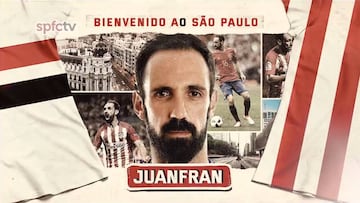 "Llamadme São Paulo": Juanfran, al más puro estilo de 'La casa de papel'