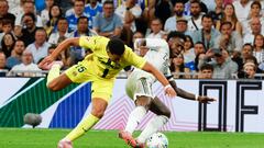 Comesaña: “Vinicius se tira con los dos pies por delante”