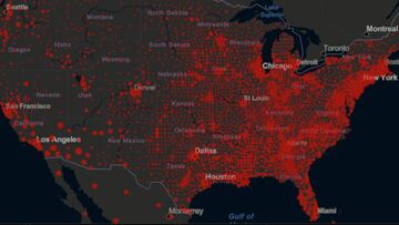 Contin&uacute;a la crisis de coronavirus en Estados Unidos, que en las &uacute;ltimas 24 horas tuvo una cifra r&eacute;cord de contagios y report&oacute; casi 53,000 nuevos casos en un d&iacute;a.